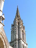 Chartres, Cathedrale, Tour Nord, Clocher neuf (01)